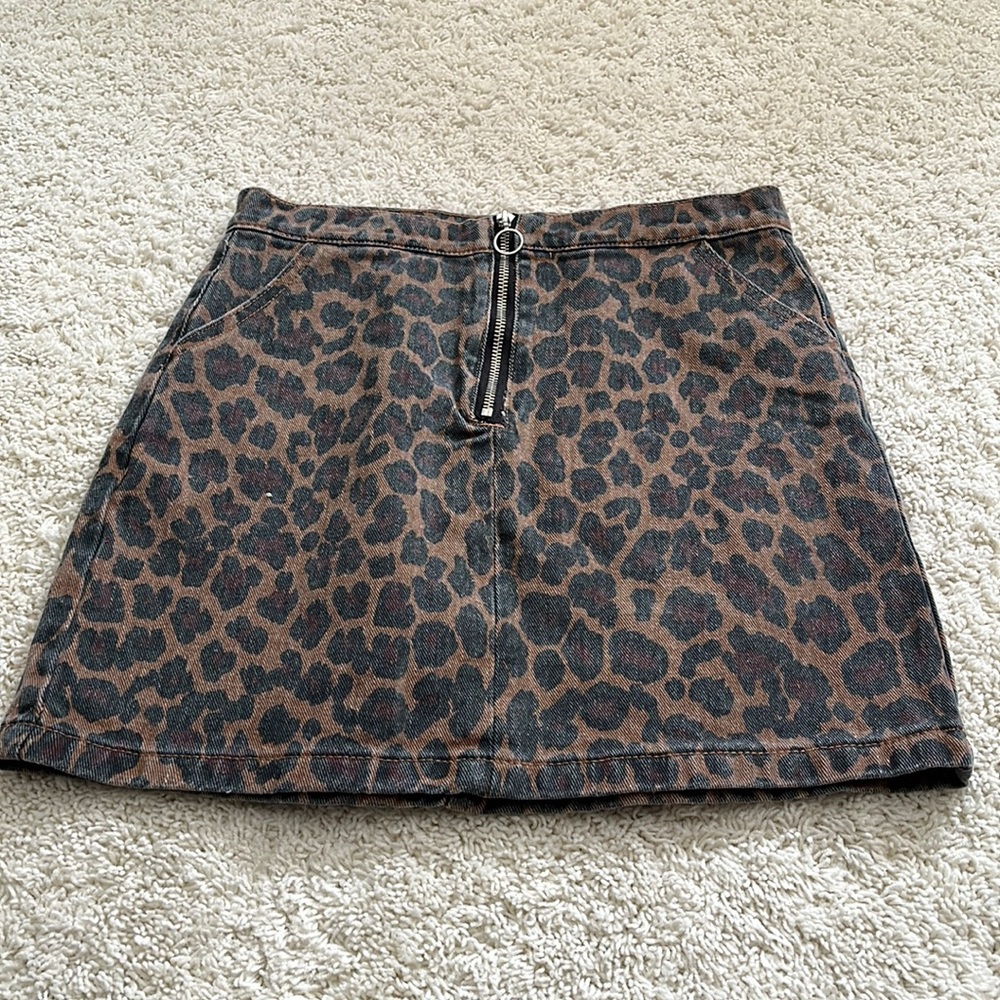 Cheetah skirt